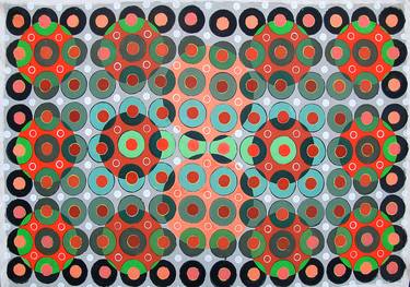 Original Abstract Geometric Paintings by BEMGI Bernardo Mora