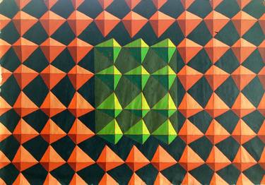 Original Geometric Paintings by BEMGI Bernardo Mora