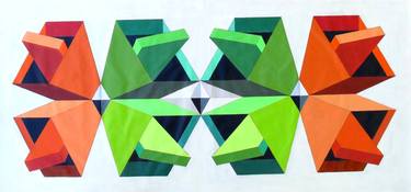 Print of Geometric Paintings by BEMGI Bernardo Mora