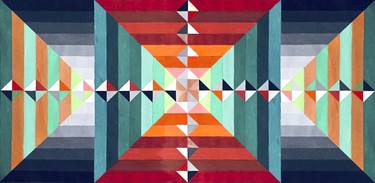 Original Geometric Paintings by BEMGI Bernardo Mora