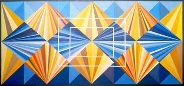 Print of Abstract Geometric Paintings by BEMGI Bernardo Mora