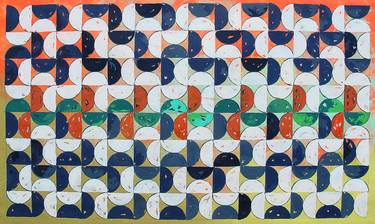 Print of Abstract Geometric Paintings by BEMGI Bernardo Mora