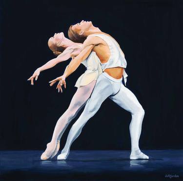 Original Figurative Performing Arts Paintings by Clive Duff Gordon