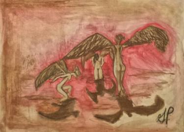 Original Classical mythology Drawing by Gisselle Pinares
