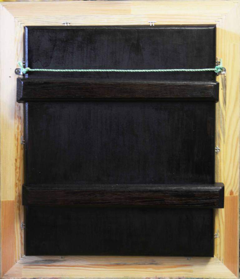 Original Art Deco Religion Painting by Drozdova Mariia