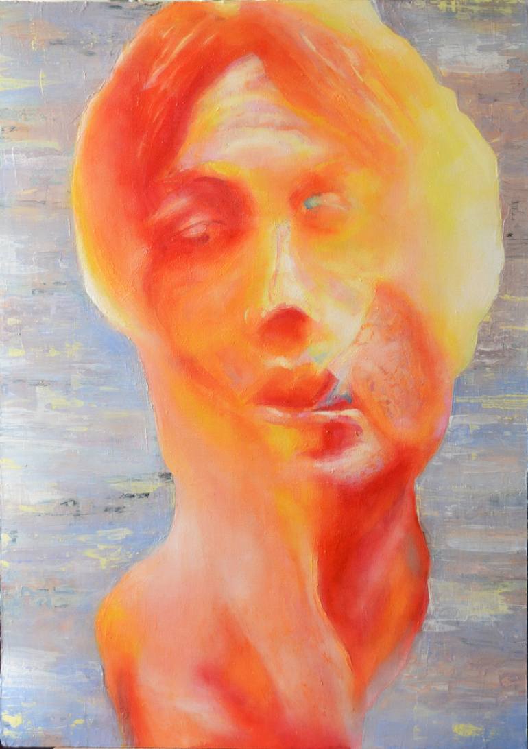 Original Expressionism Portrait Paintings by Drozdova Mariia