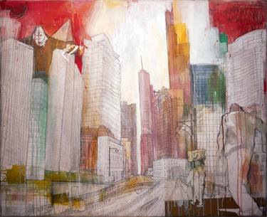 Print of Cities Paintings by Marco Conti Sikic