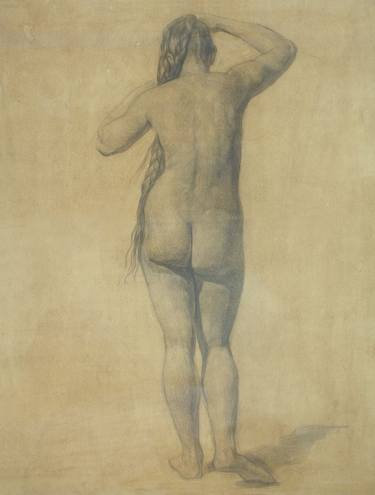 Original Nude Drawings by Elena Kuznetsova