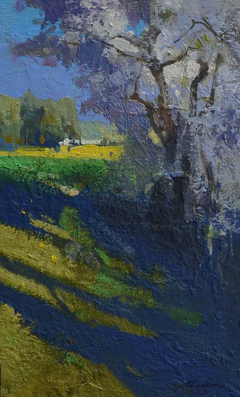 Original Landscape Painting by Vytautas Laisonas