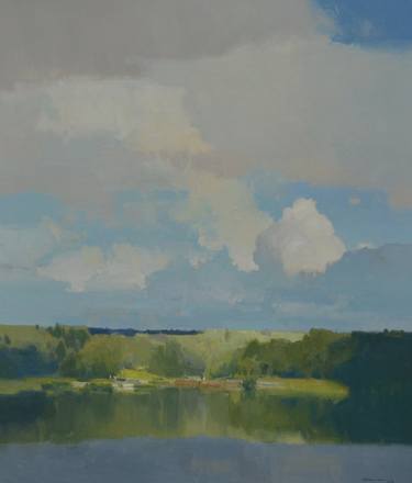 Original Landscape Paintings by Vytautas Laisonas