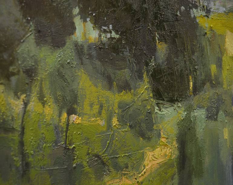 Original Impressionism Landscape Painting by Vytautas Laisonas