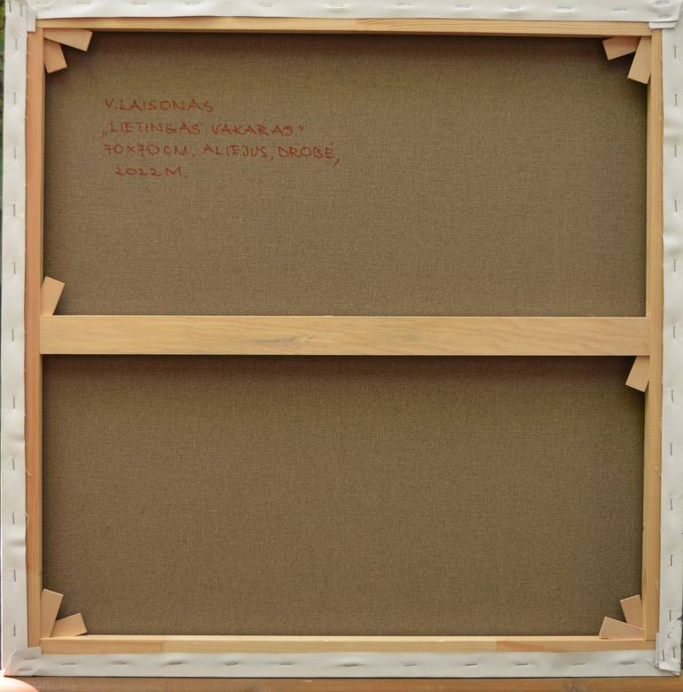 Original Impressionism Landscape Painting by Vytautas Laisonas