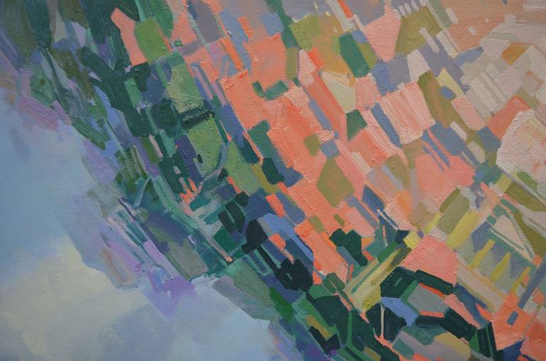 Original Impressionism Fantasy Painting by Vytautas Laisonas