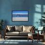Painting in a living room interior