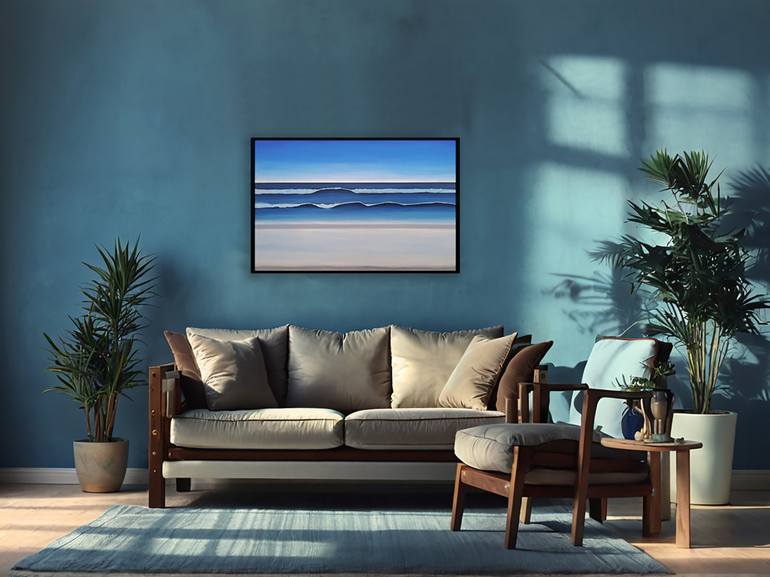 Original Figurative Seascape Painting by Aldo Guru