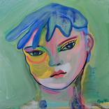 Head of a Young Man I by Aldo Guru
