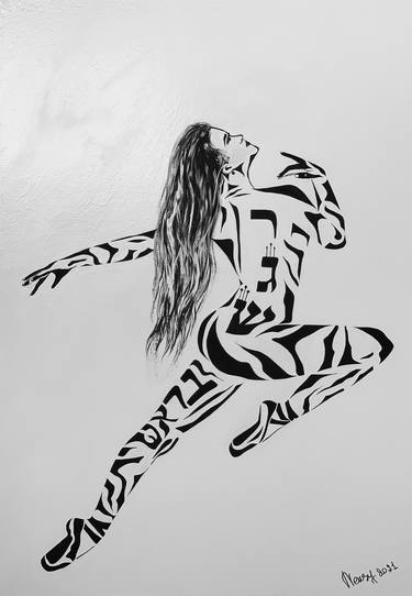 Print of Body Paintings by Anastasia Nensy Fridman