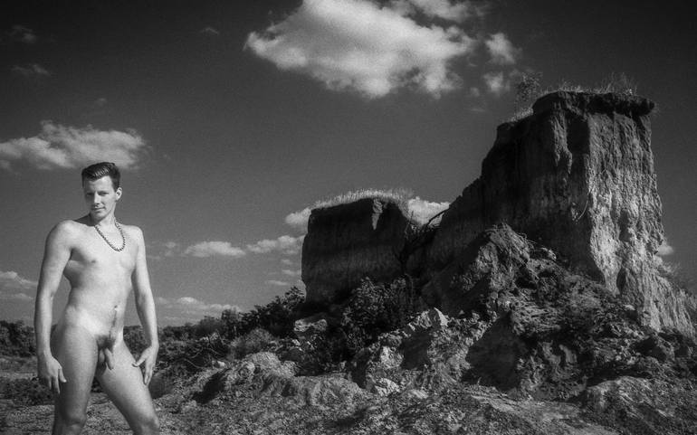 Black And White Nude Landscape