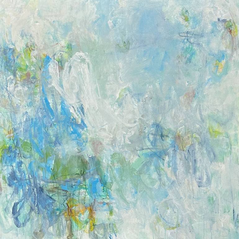 Original Abstract Expressionism Abstract Painting by Elizabeth Bernheisel