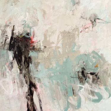 Original Abstract Expressionism Abstract Paintings by Elizabeth Bernheisel