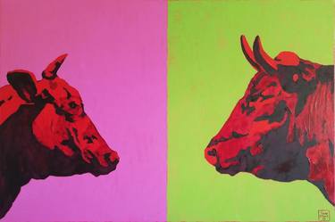 Original Conceptual Animal Painting by Severyn Savchuk