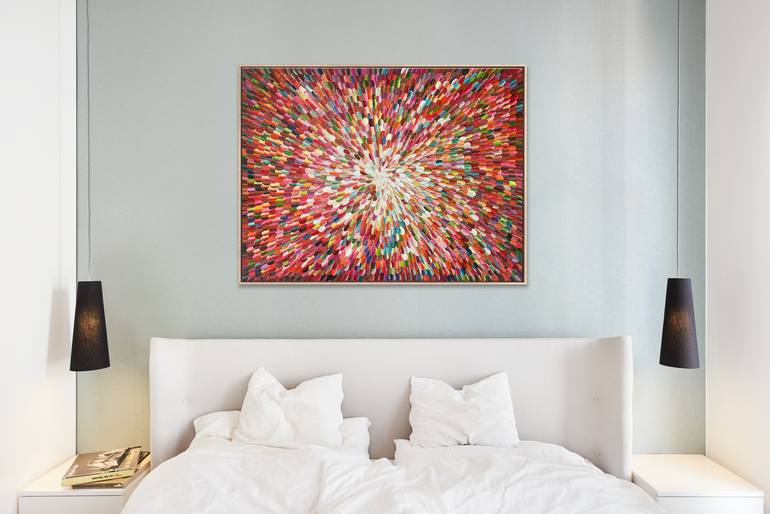 Original Abstract Expressionism Abstract Painting by Tatiana Georgieva