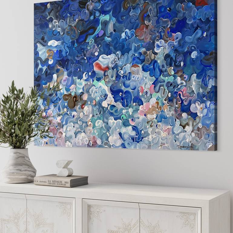 Original Abstract Painting by Tatiana Georgieva