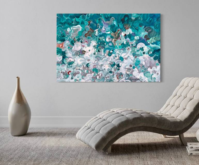 Original Abstract Painting by Tatiana Georgieva