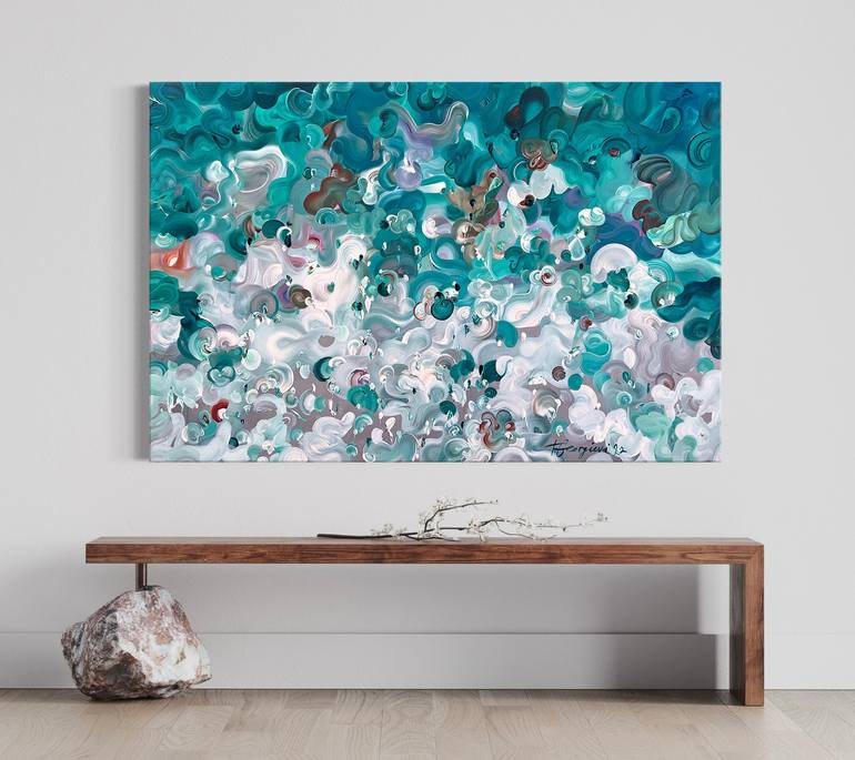 Original Abstract Painting by Tatiana Georgieva