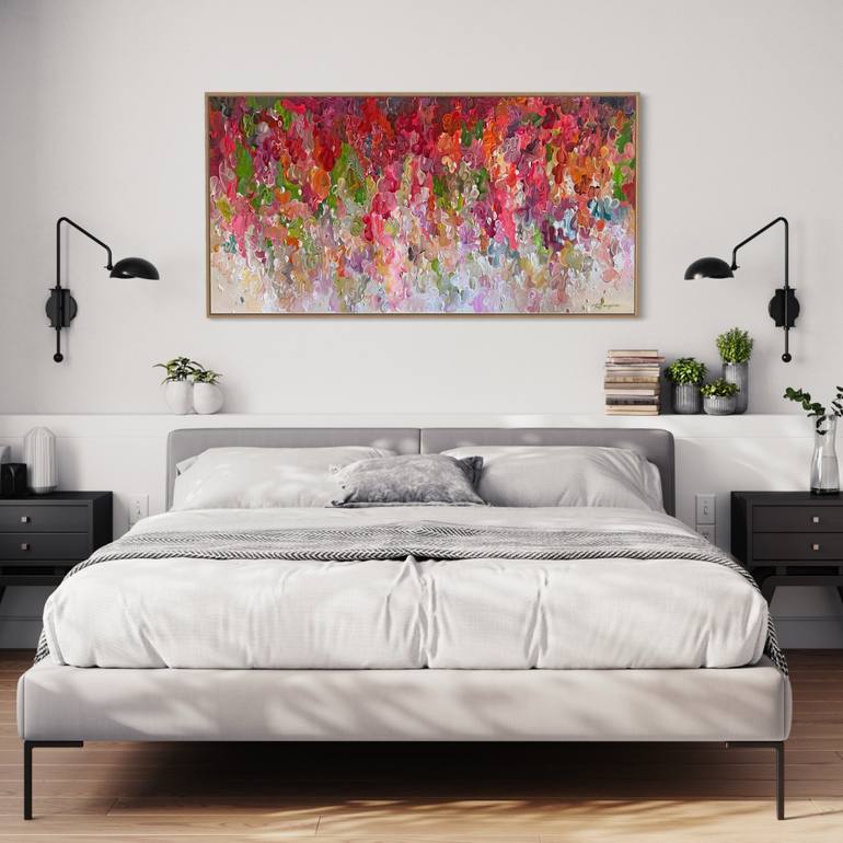 Original Abstract Expressionism Abstract Painting by Tatiana Georgieva