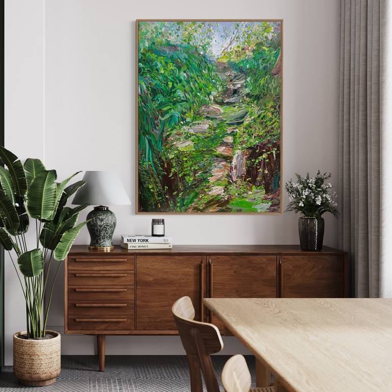 Original Impressionism Nature Painting by Tatiana Georgieva