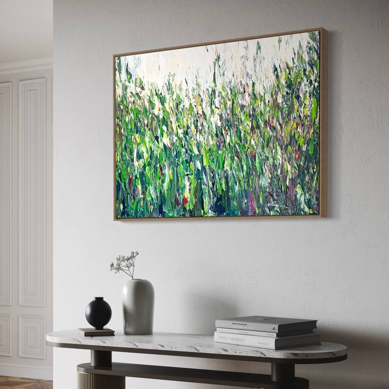 Original Abstract Nature Painting by Tatiana Georgieva