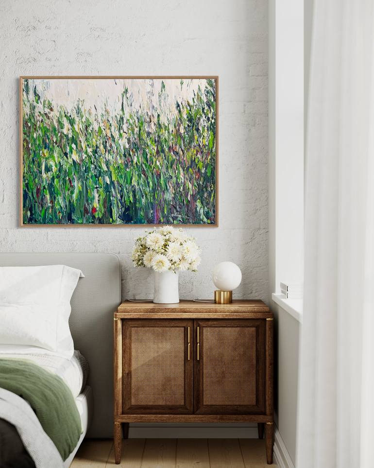 Original Abstract Nature Painting by Tatiana Georgieva