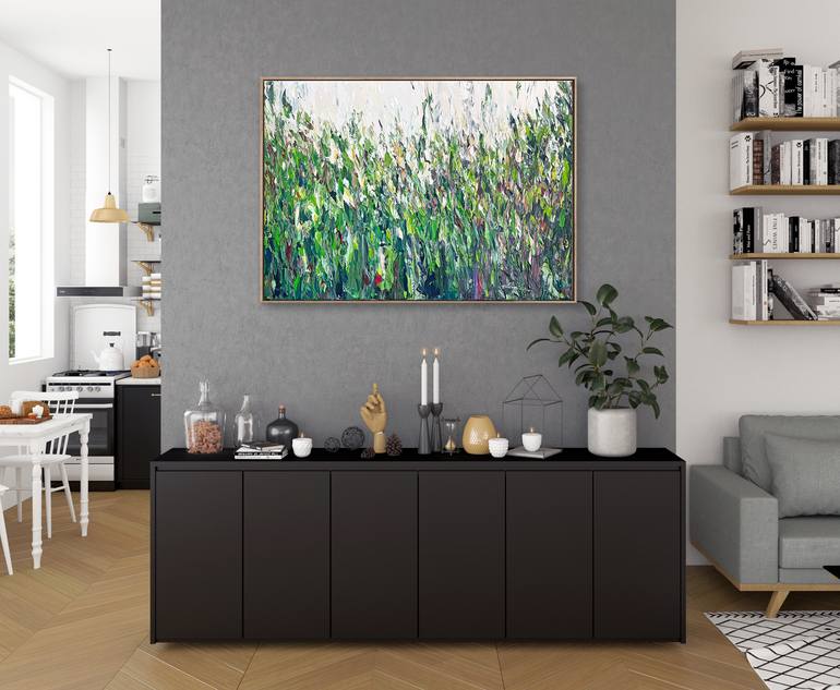 Original Abstract Nature Painting by Tatiana Georgieva
