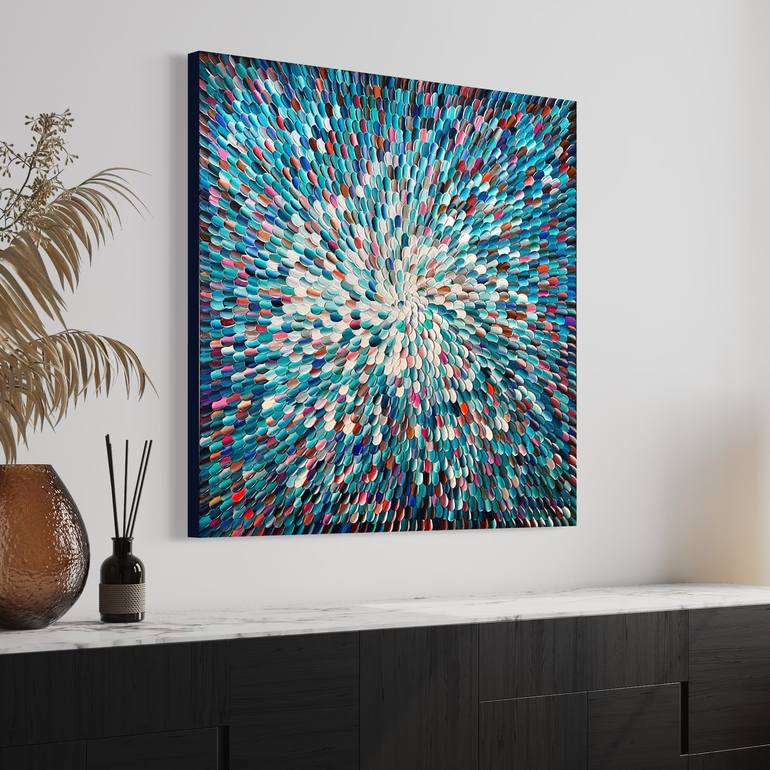 Original Contemporary Abstract Painting by Tatiana Georgieva