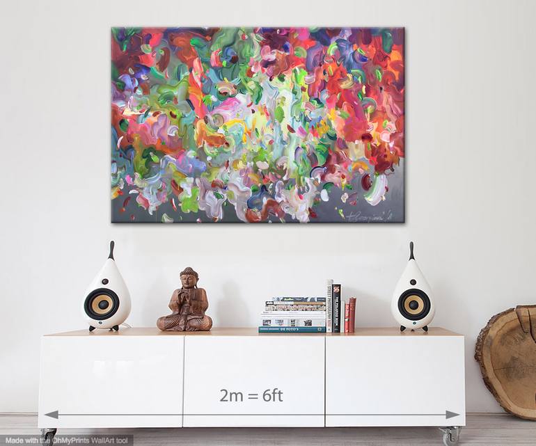 Original Abstract Painting by Tatiana Georgieva