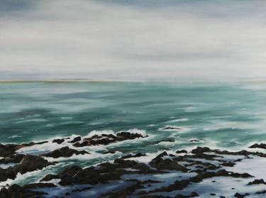 Original Expressionism Seascape Paintings by Suzanne Pemberton