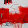 Collection RED ABSTRACT PAINTINGS