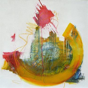 Original Abstract Expressionism Abstract Paintings by Christa Hartmann