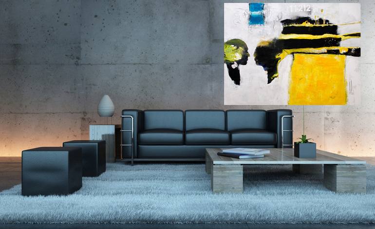 Original Abstract Expressionism Abstract Painting by Christa Hartmann