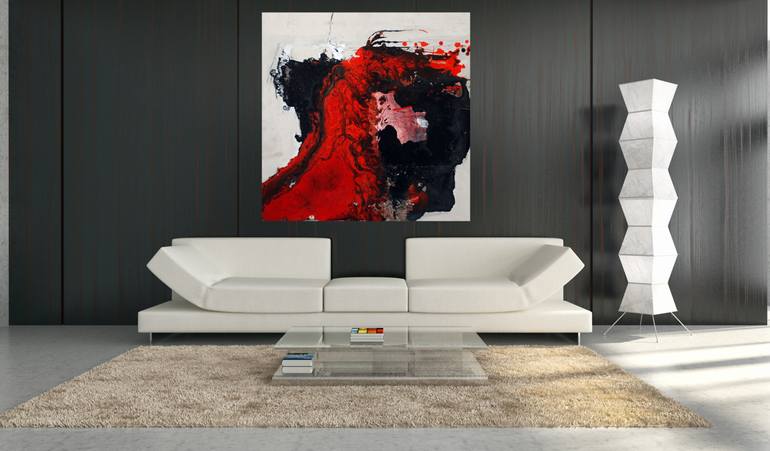 Original Abstract Painting by Christa Hartmann