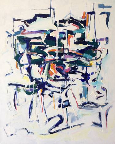 Original Abstract Expressionism Abstract Paintings by Roman Kairov