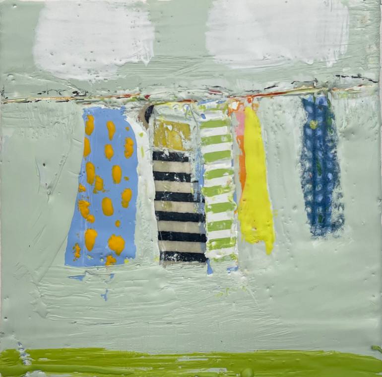 Summer Laundry Painting by Amy Weil Saatchi Art