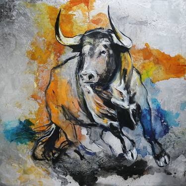 Original Figurative Animal Paintings by Arno Bruse