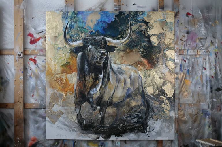 Original Animal Painting by Arno Bruse