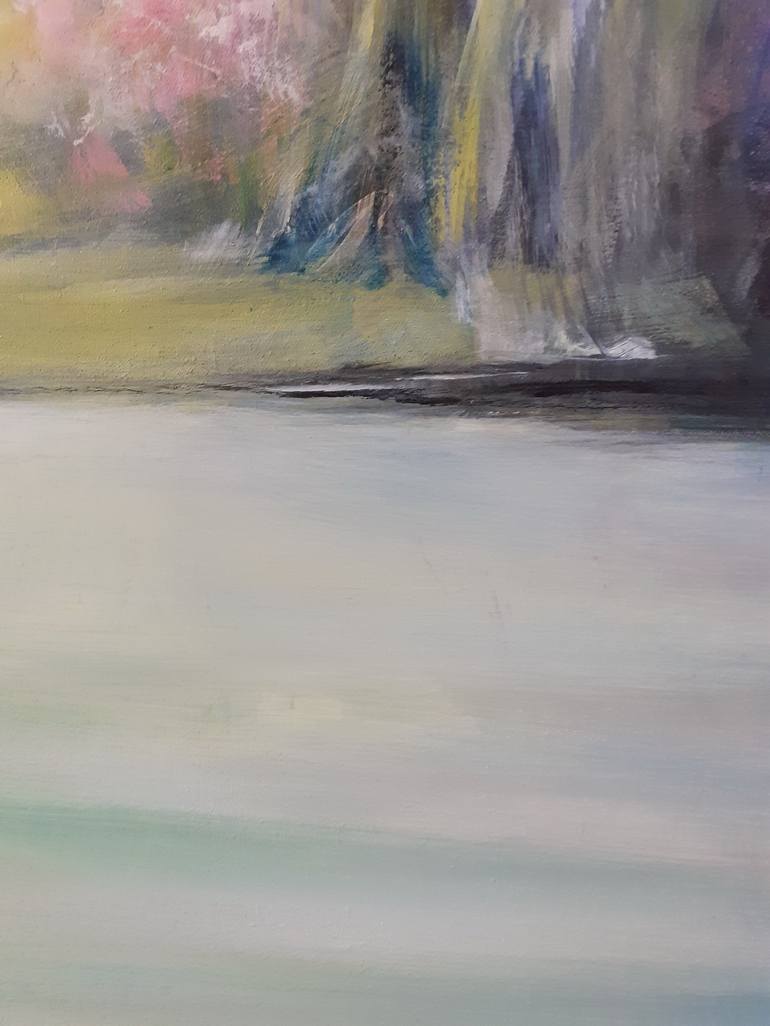 Original Impressionism Nature Painting by Arno Bruse