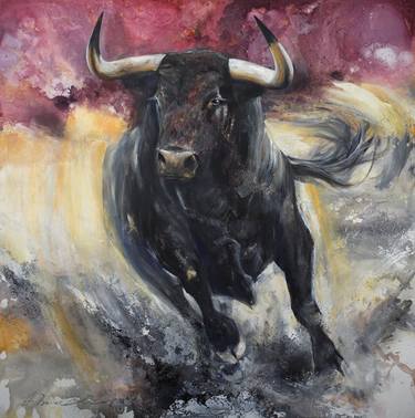 Original Expressionism Animal Paintings by Arno Bruse