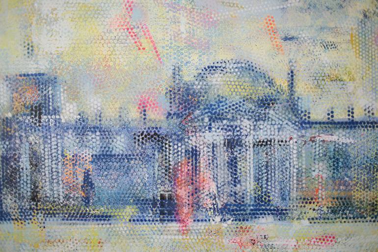 Original Impressionism Architecture Painting by Arno Bruse