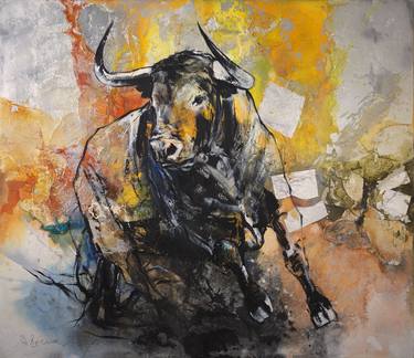 Original Black & White Animal Paintings by Arno Bruse