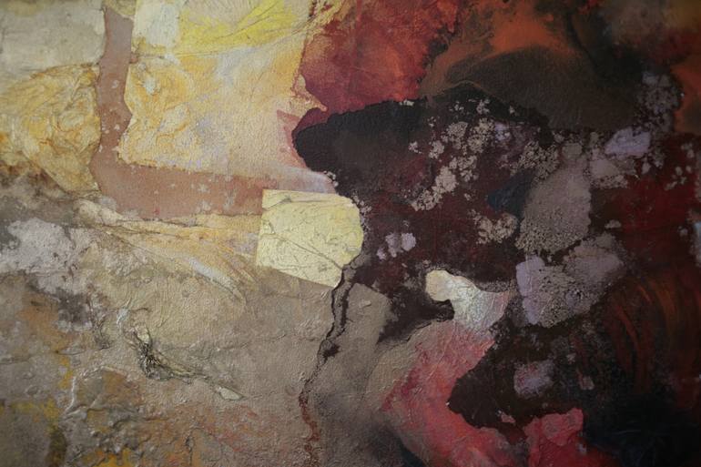 Original Art Nouveau Landscape Painting by Arno Bruse